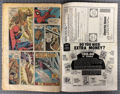 THE AMAZING SPIDER-MAN #133 [MARVEL COMICS] DIRECT 1974 GD-