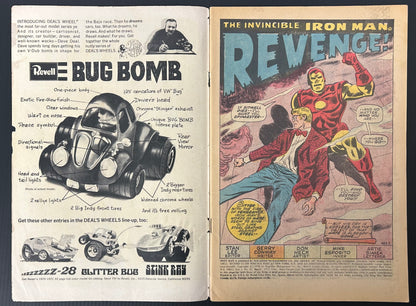 IRON MAN #35 [MARVEL COMICS] DIRECT 1971 VG-