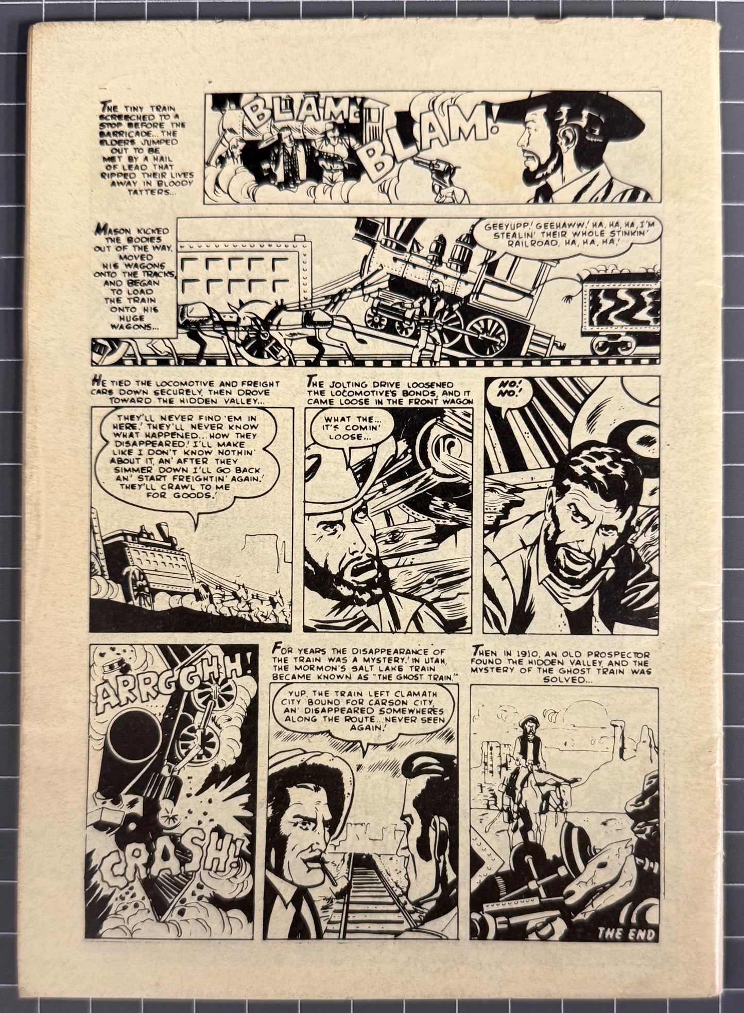 BLAZING WESTERN ACTION [YAFFA PUBLISHING] AUSTRALIAN MARVEL DIGEST COMIC 1983