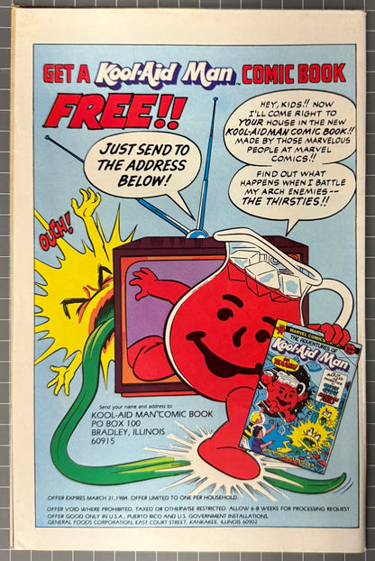 🔑 DAREDEVIL #196 [MARVEL COMICS] NEWSSTAND *DAREDEVIL X WOLVERINE* 1983 VF