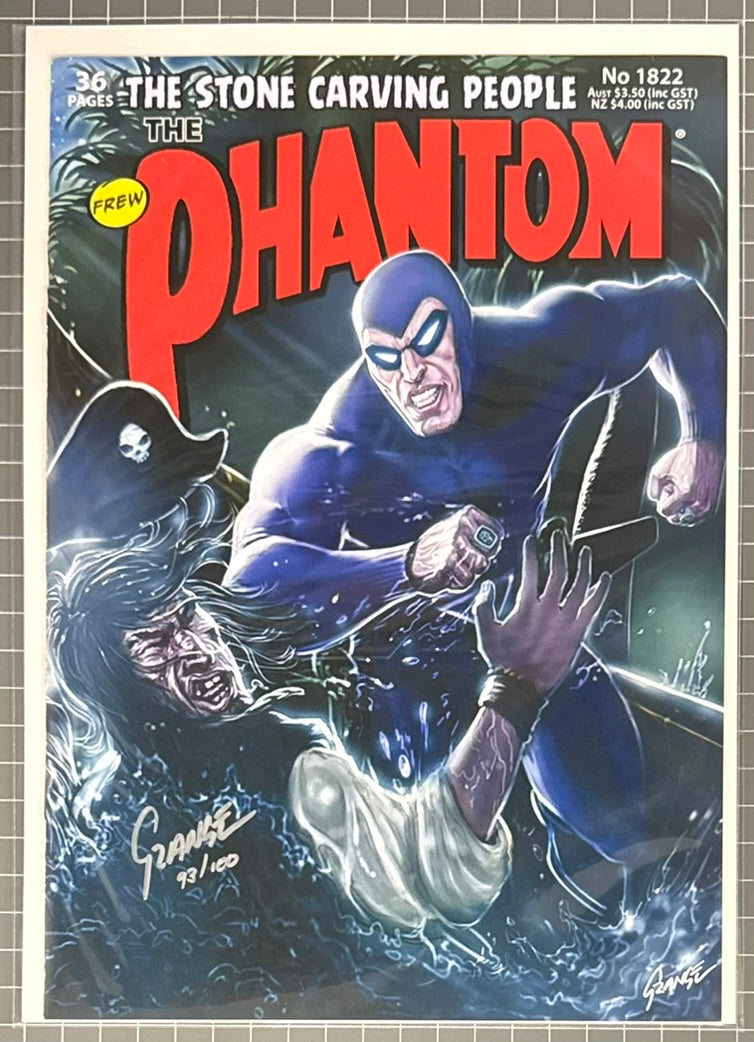 THE PHANTOM #1822 [FREW] ***SIGNED & LIMITED*** AUSTRALIAN COMIC 2018 NM