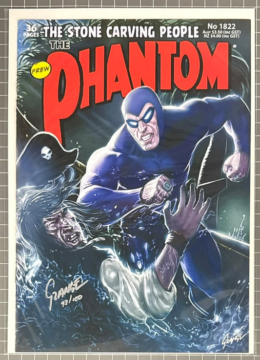 THE PHANTOM #1822 [FREW] ***SIGNED & LIMITED*** AUSTRALIAN COMIC 2018 NM