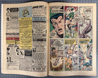 THE DEFENDERS #7 [MARVEL COMICS] DIRECT 1973 GD/VG