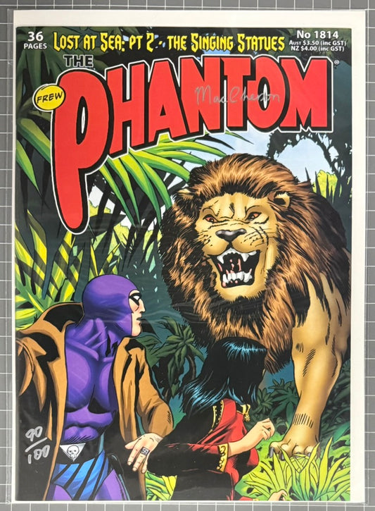 THE PHANTOM #1814 [FREW] ***SIGNED & LIMITED*** AUSTRALIAN COMIC 2018 NM