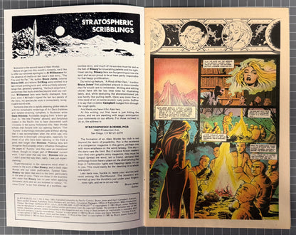 🔑 ALIEN WORLDS #2 [PACIFIC COMICS] *DAVE STEVENS COVER* 1983 VF