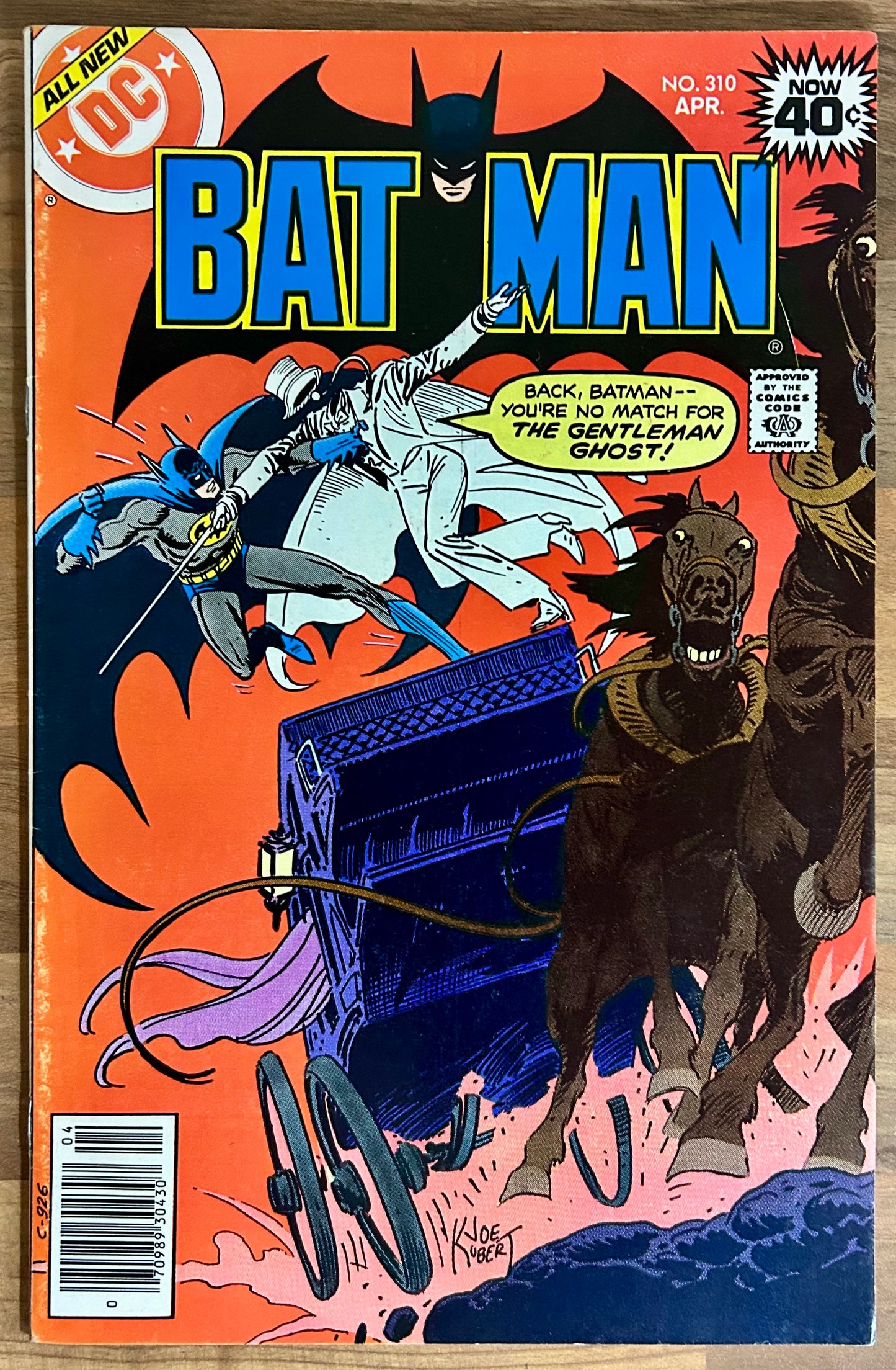 BATMAN #310 [DC COMICS] NEWSSTAND 1979 FN/VF