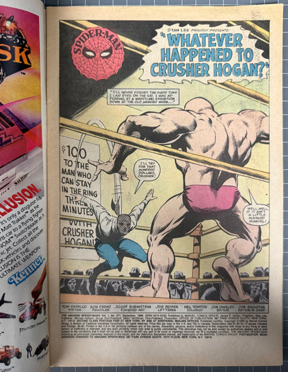 🔑 AMAZING SPIDER-MAN #271 [MARVEL COMICS] *1ST APP. MANSLAUGHTER MARSDALE* 1985 VG