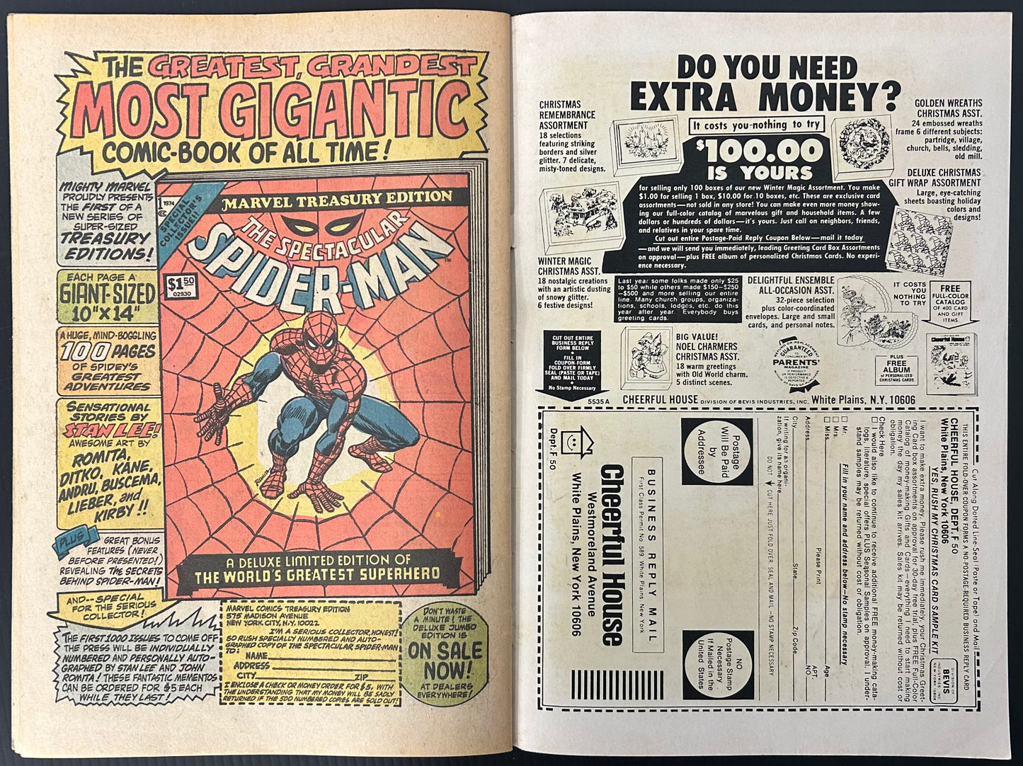 🔑 DAREDEVIL #115 [MARVEL COMICS] DIRECT *AD FOR INCREDIBLE HULK* 1974 VG/FN