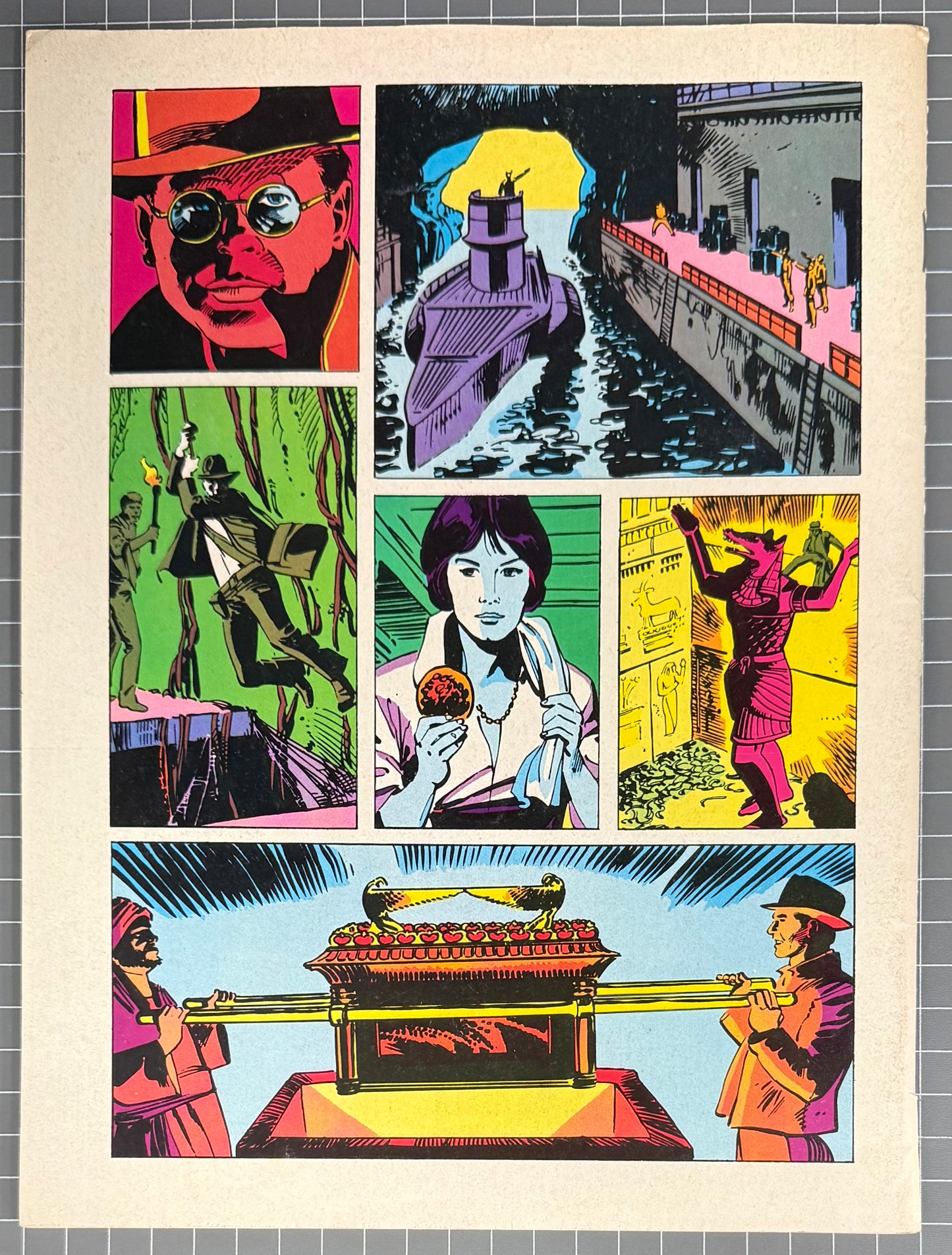🔑 MARVEL SUPER SPECIAL #18: INDIANA JONES RAIDERS OF THE LOST ARK MAGAZINE 1981 VG