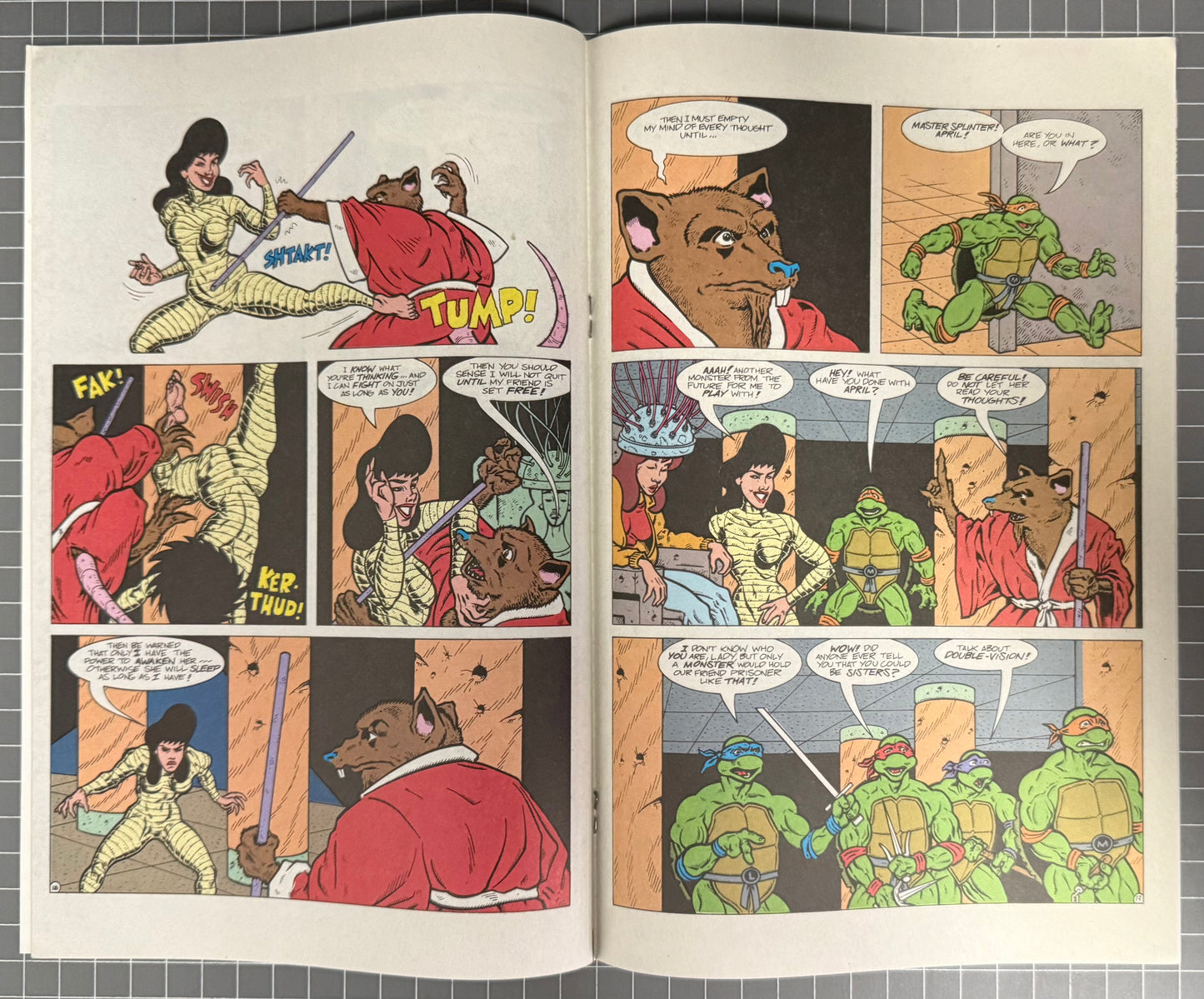 TMNT PRESENTS APRIL O'NEIL MAY EAST #1 [ARCHIE] DIRECT COMIC 1993 FN/VF