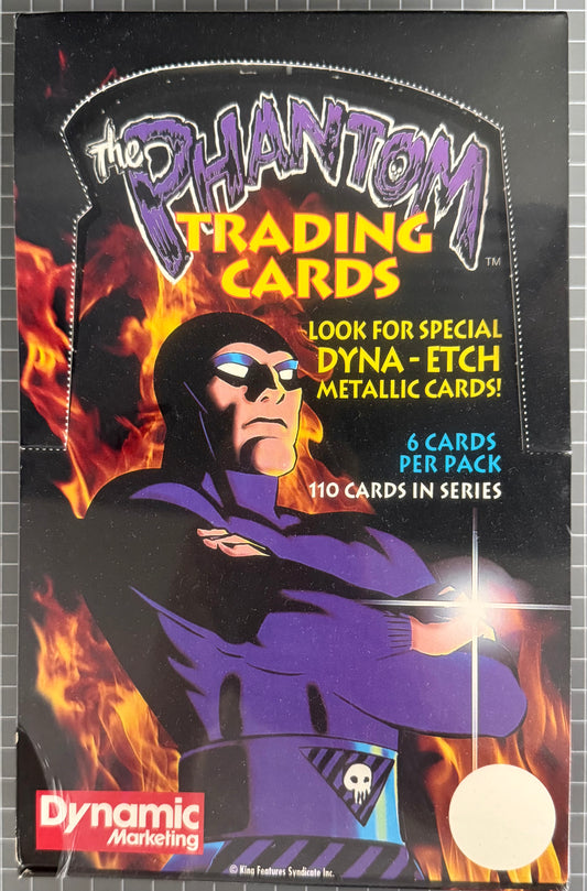 THE PHANTOM TRADING CARDS SEALED BOX [DYNAMIC MARKETING] SERIES 1 *SCARCE* 1994