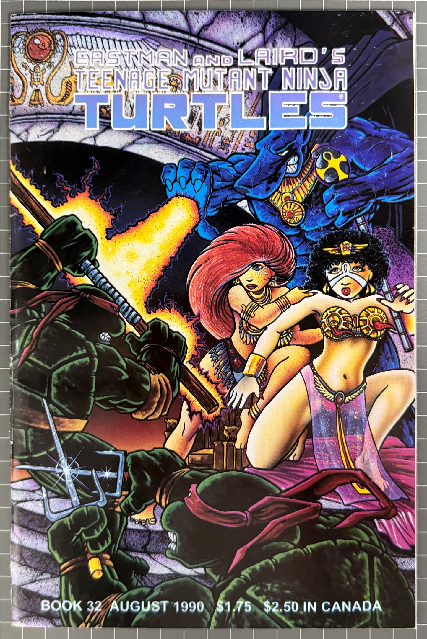 TEENAGE MUTANT NINJA TURTLES #32 (TMNT) [MIRAGE] COMIC 1990 VG/FN