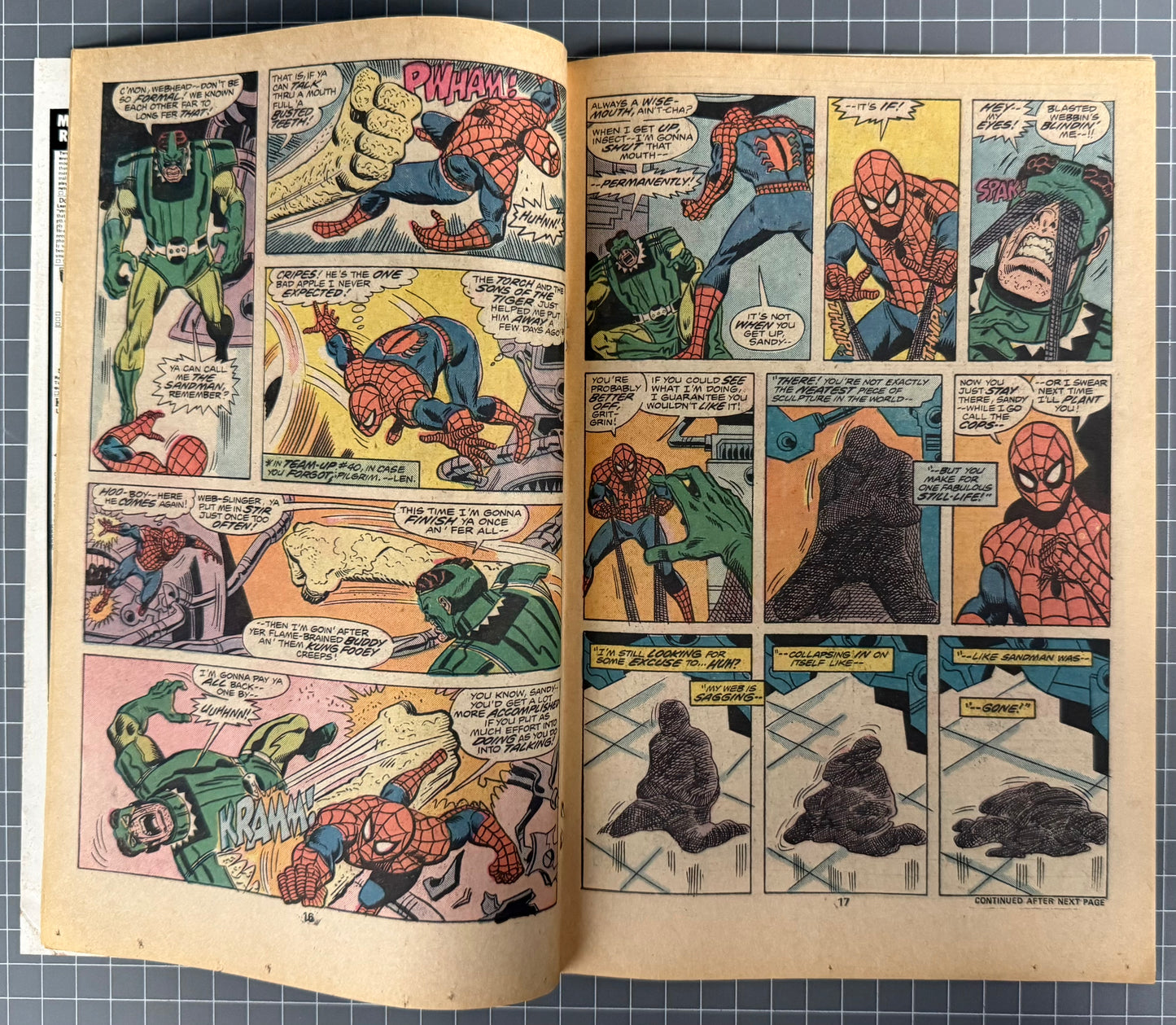 THE AMAZING SPIDER-MAN #154 [MARVEL COMICS] *JOHN ROMITA COVER* 1976 FN+