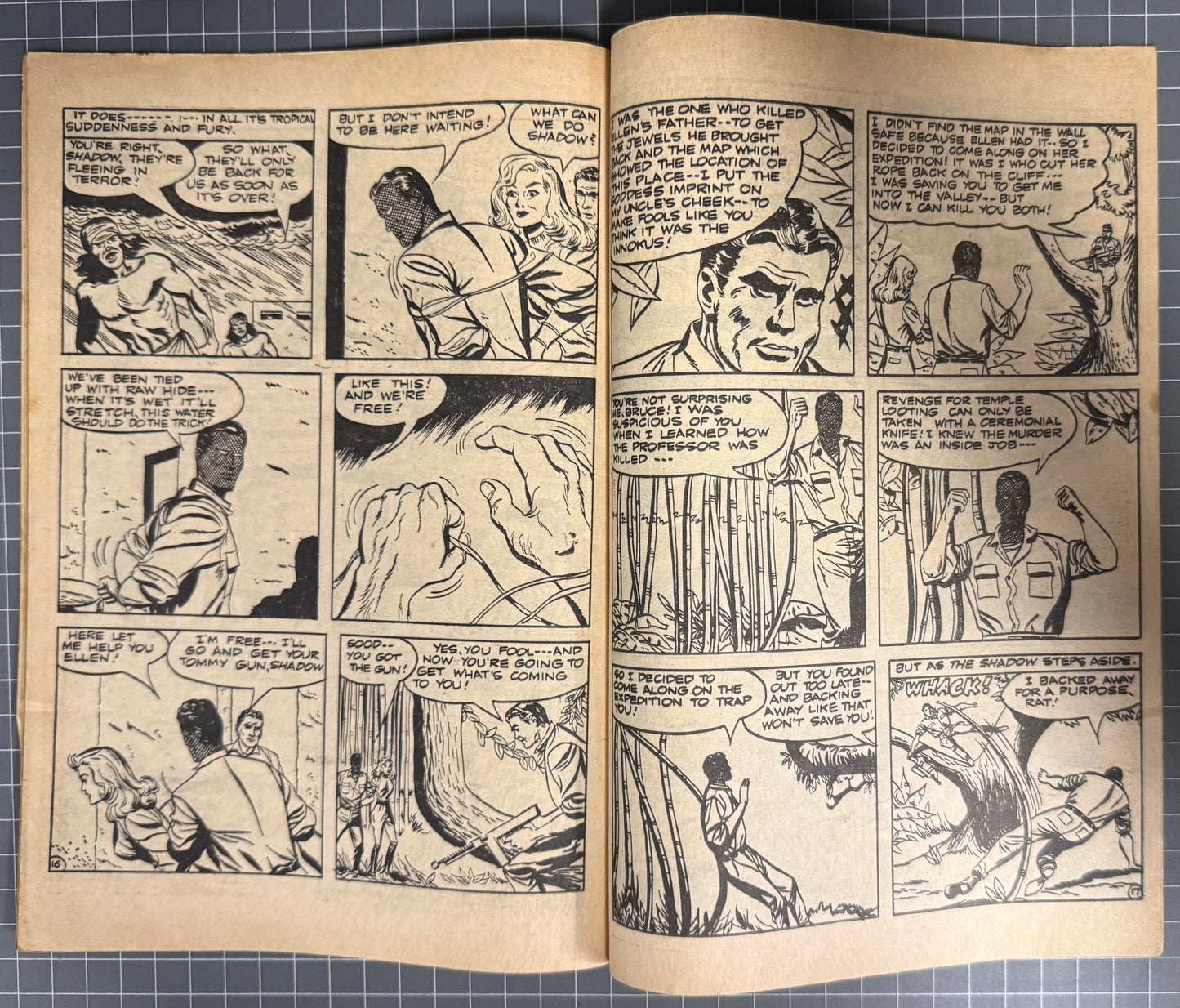 THE SHADOW #107 [TRICHO] AUSTRALIAN PRE-DECIMAL COMIC 1963