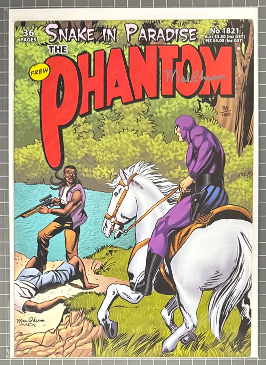 THE PHANTOM #1821 [FREW] ***SIGNED & LIMITED*** AUSTRALIAN COMIC 2018 NM