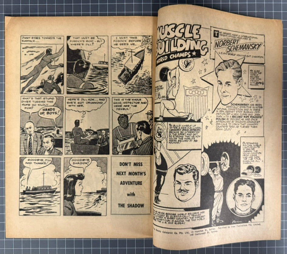 THE SHADOW #68 [FREW PUBLICATIONS] AUSTRALIAN PRE-DECIMAL COMIC 1959