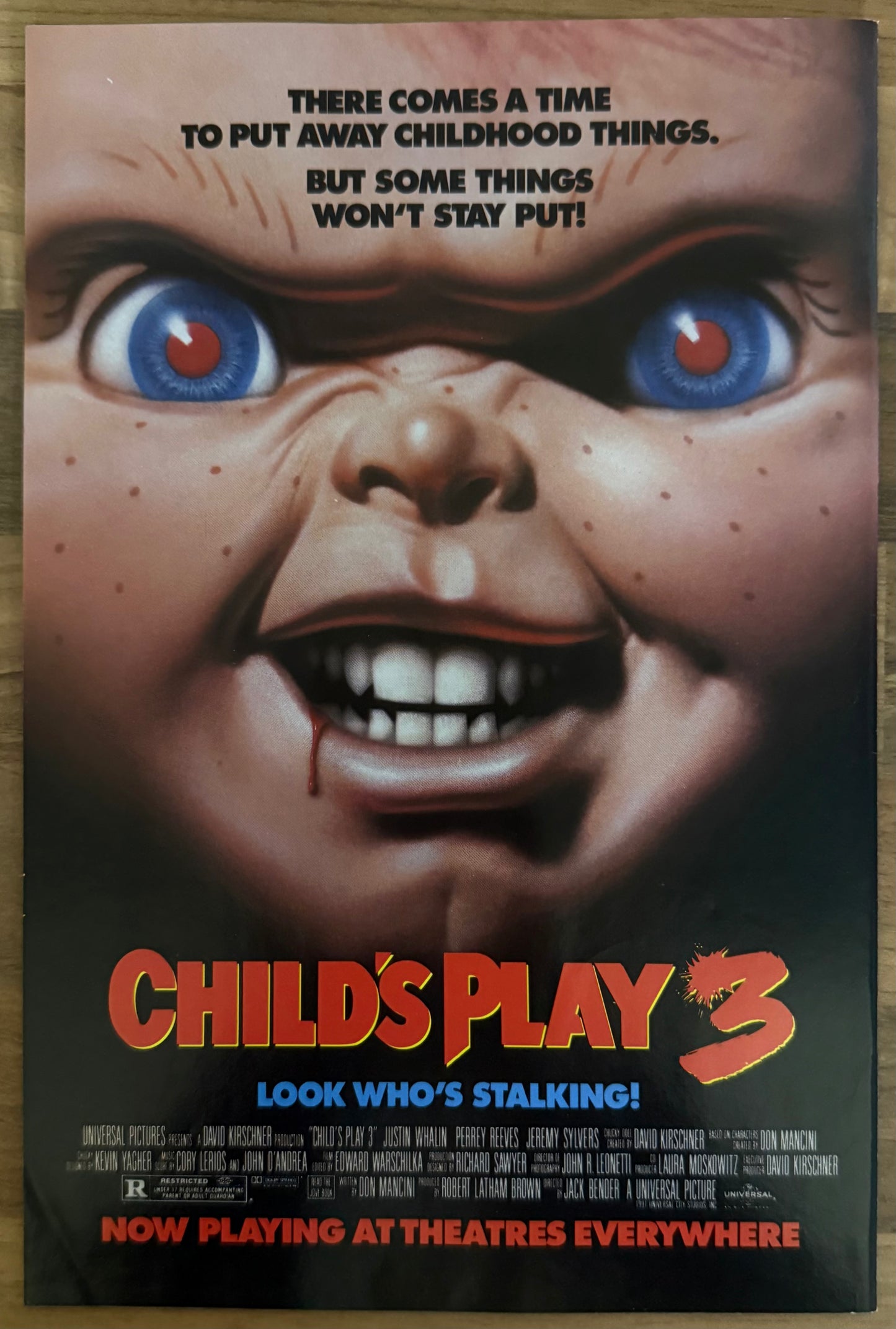 CHILD'S PLAY 3 COMPLETE SET #1, 2, 3 [INNOVATION] COMIC LOT 1992 HIGH GRADE
