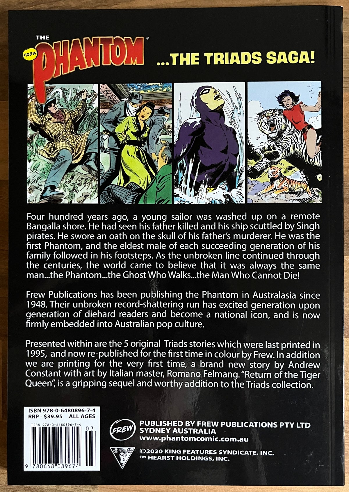 THE PHANTOM: THE TRIADS SAGA #3 [FREW] TPB 2020 BRAND NEW