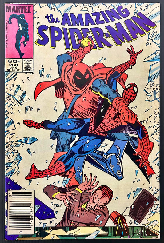 THE AMAZING SPIDER-MAN #260 [MARVEL COMICS] NEWSSTAND 1985 FN/VF