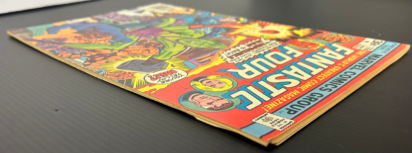 🔑 FANTASTIC FOUR #176 [MARVEL COMICS] *CAMEO APPR JACK KIRBY & STAN LEE* 1976 FN