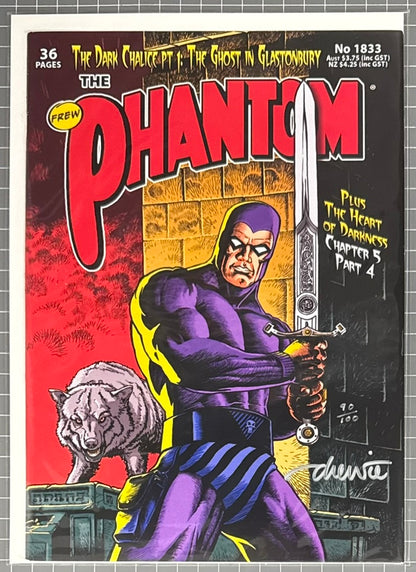 THE PHANTOM #1833 [FREW] ***SIGNED & LIMITED*** AUSTRALIAN COMIC 2019 NM