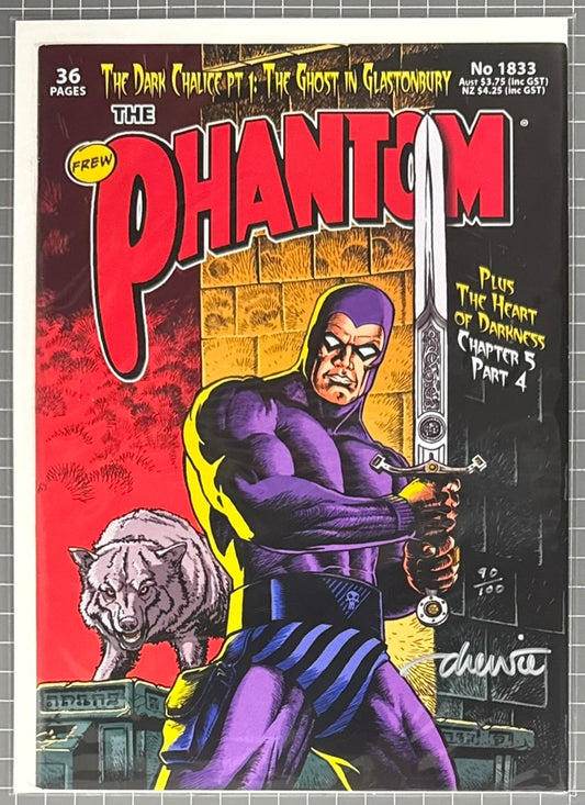 THE PHANTOM #1833 [FREW] ***SIGNED & LIMITED*** AUSTRALIAN COMIC 2019 NM