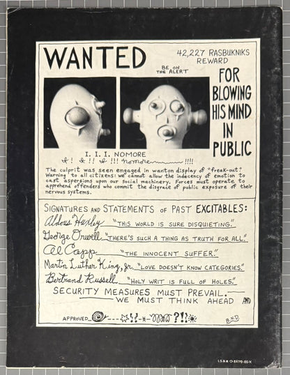 WEIRDO #4 [LAST GASP] HORROR MAGAZINE 1982 FN+