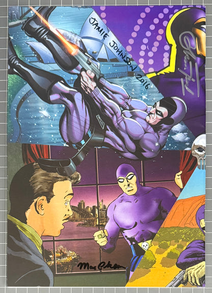 THE PHANTOM #1755 SUPANOVA [FREW] *SIGNED BY 5 COVER ARTISTS* AUSTRALIAN COMIC 2016 NM