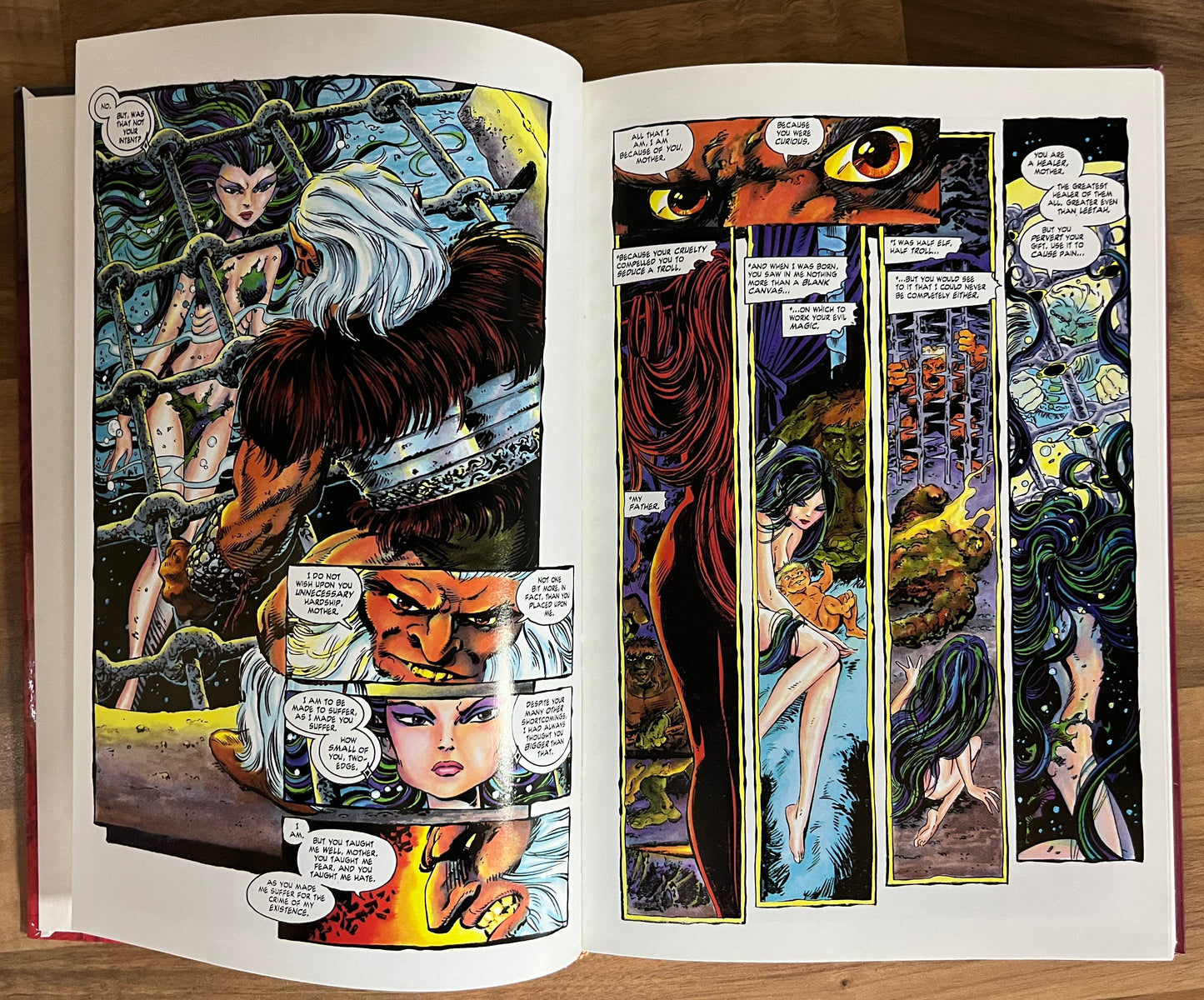 ELFQUEST - NEW BLOOD By Wendy Pini & Richard Pini , 1st Ed. 1993 Hardcover