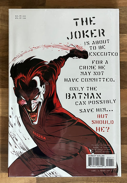 The Joker: Devil's Advocate Hardcover DC Comics Chuck Dixon OOP HC/DJ SEALED