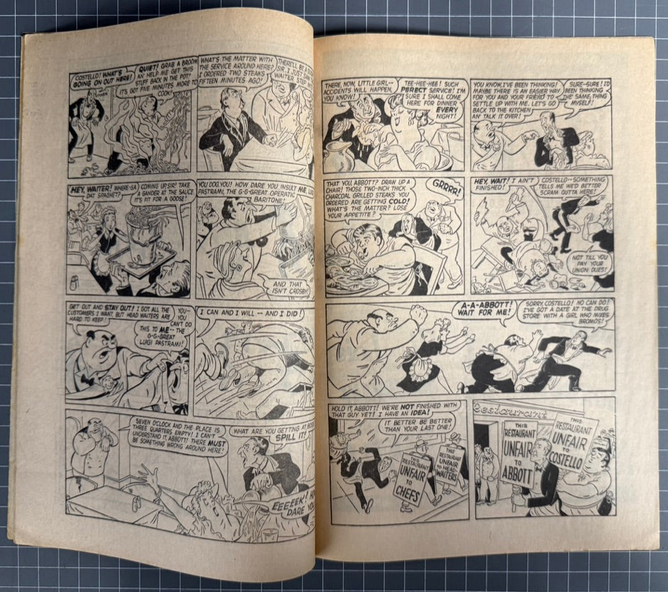 BUD ABBOTT AND LOU COSTELLO #21 (PAGE PUBLICATIONS) AUSTRALIAN COMIC 1966