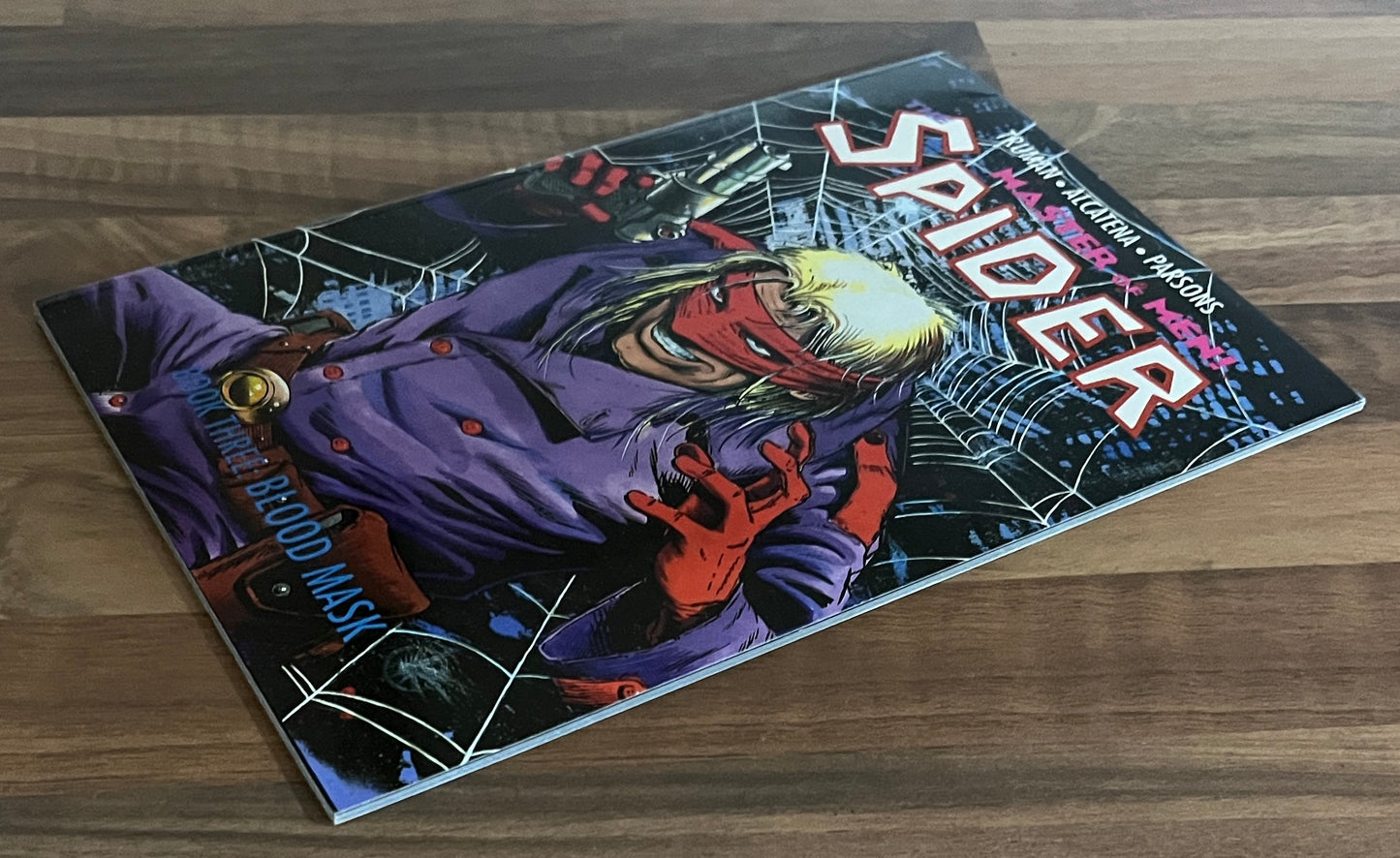 Master of Men: The Spider TPB Graphic Novels #1-3 - 1991 Eclipse Books
