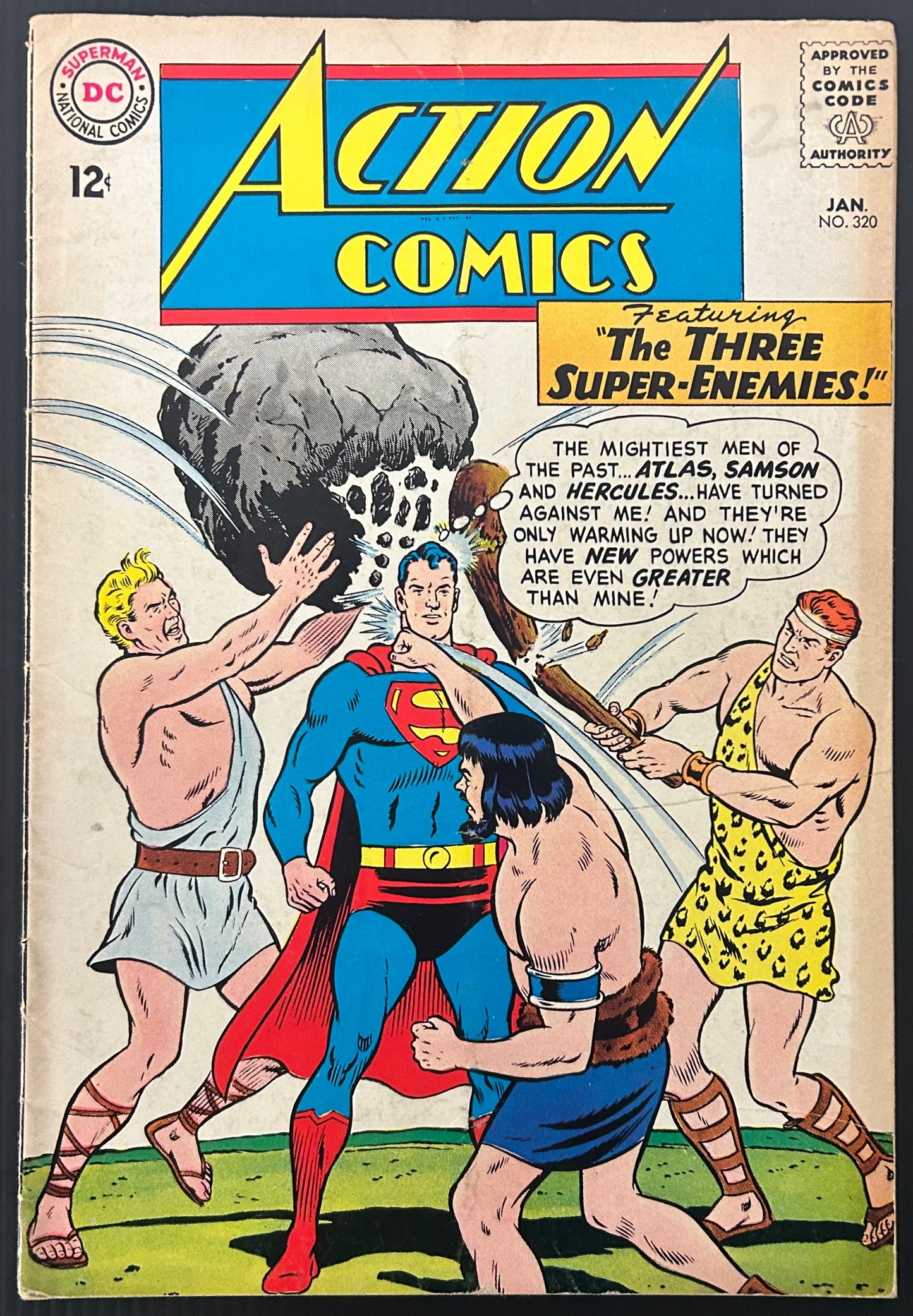 ACTION COMICS #320 [DC COMICS] DIRECT 1965 VG/FN