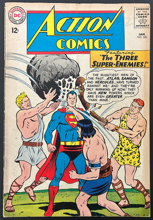 ACTION COMICS #320 [DC COMICS] DIRECT 1965 VG/FN