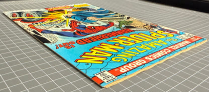 🔑 THE AMAZING SPIDER-MAN #130 [MARVEL COMICS] *DEBUT SPIDER-MOBILE* 1974 VG