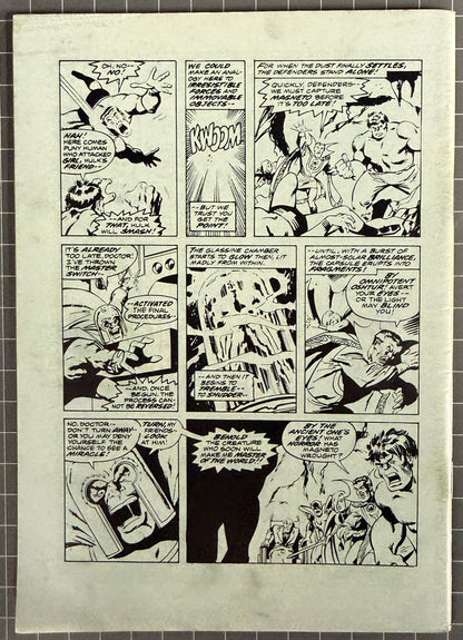 🔑 THE DEFENDERS #5 [YAFFA PUBLISHING] AUSTRALIAN MARVEL DIGEST COMIC 1981