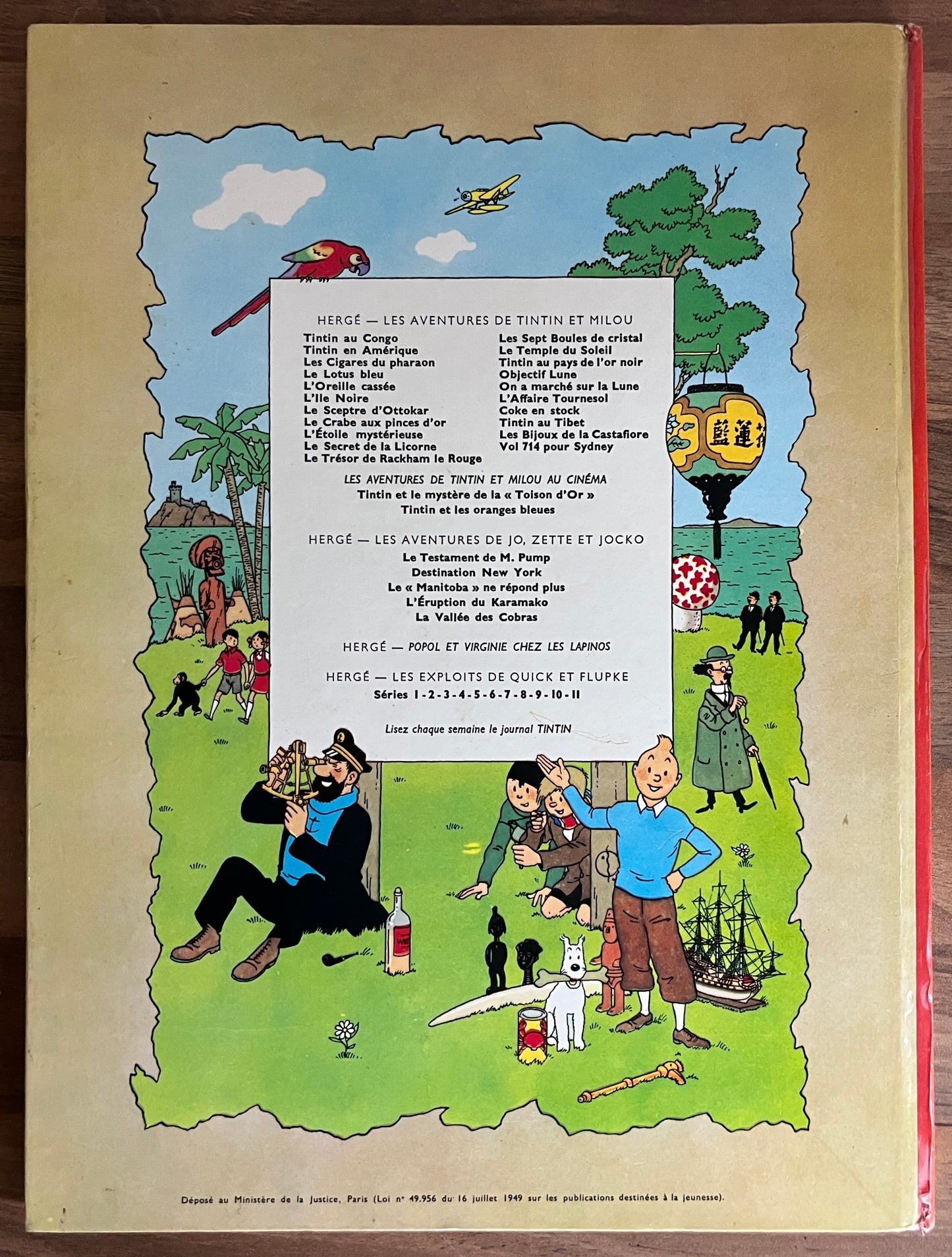 Les Aventures de Tintin: Vol 714 Pour Sydney HC. 1st Ed. 1968 Casterman "RARE"