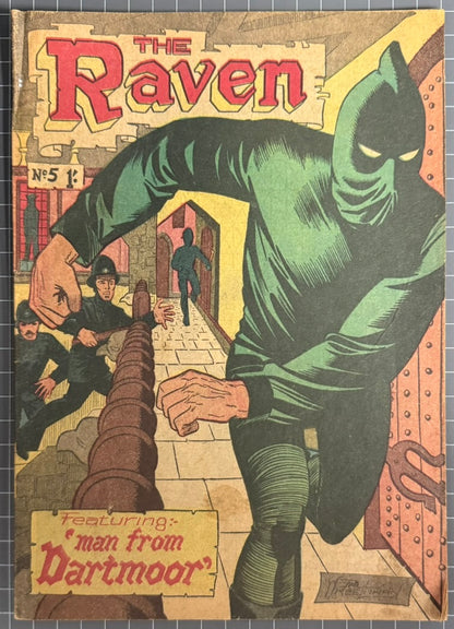 THE RAVEN #5 [YOUNG'S MERCHANDISING CO.] AUSTRALIAN *PAUL WHEELAHAN* COMIC 1962