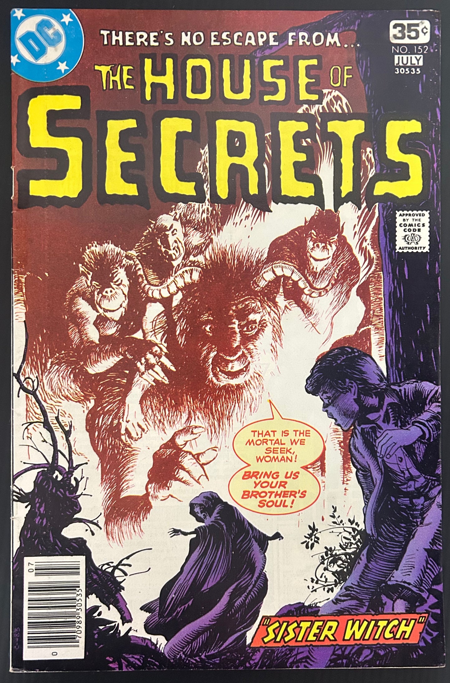 HOUSE OF SECRETS #152 [DC] COMIC 1978 FN/VF