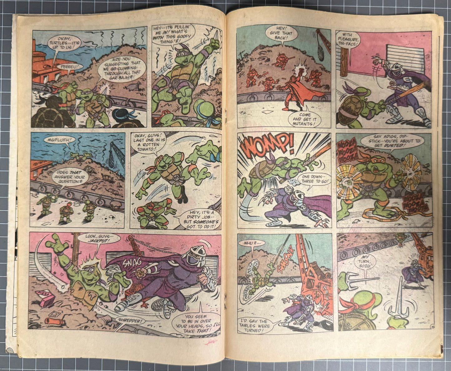 TEENAGE MUTANT NINJA TURTLES ADVENTURES #3 [ARCHIE] COMIC 1989 GD+
