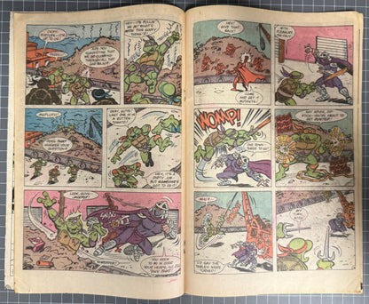 TEENAGE MUTANT NINJA TURTLES ADVENTURES #3 [ARCHIE] COMIC 1989 GD+