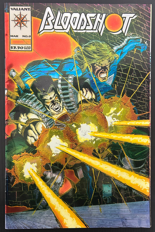 BLOODSHOT #0 [VALIANT COMICS] DIRECT 1994 FN/VF