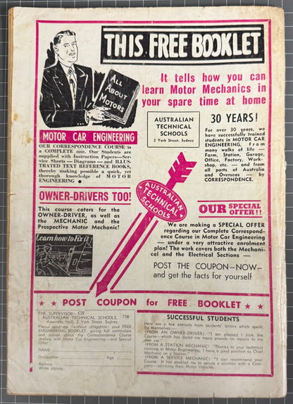 CENTURY THE 100 PAGE COMIC MONTHLY #2 [COLOUR COMICS] AUSTRALIAN DC 1956