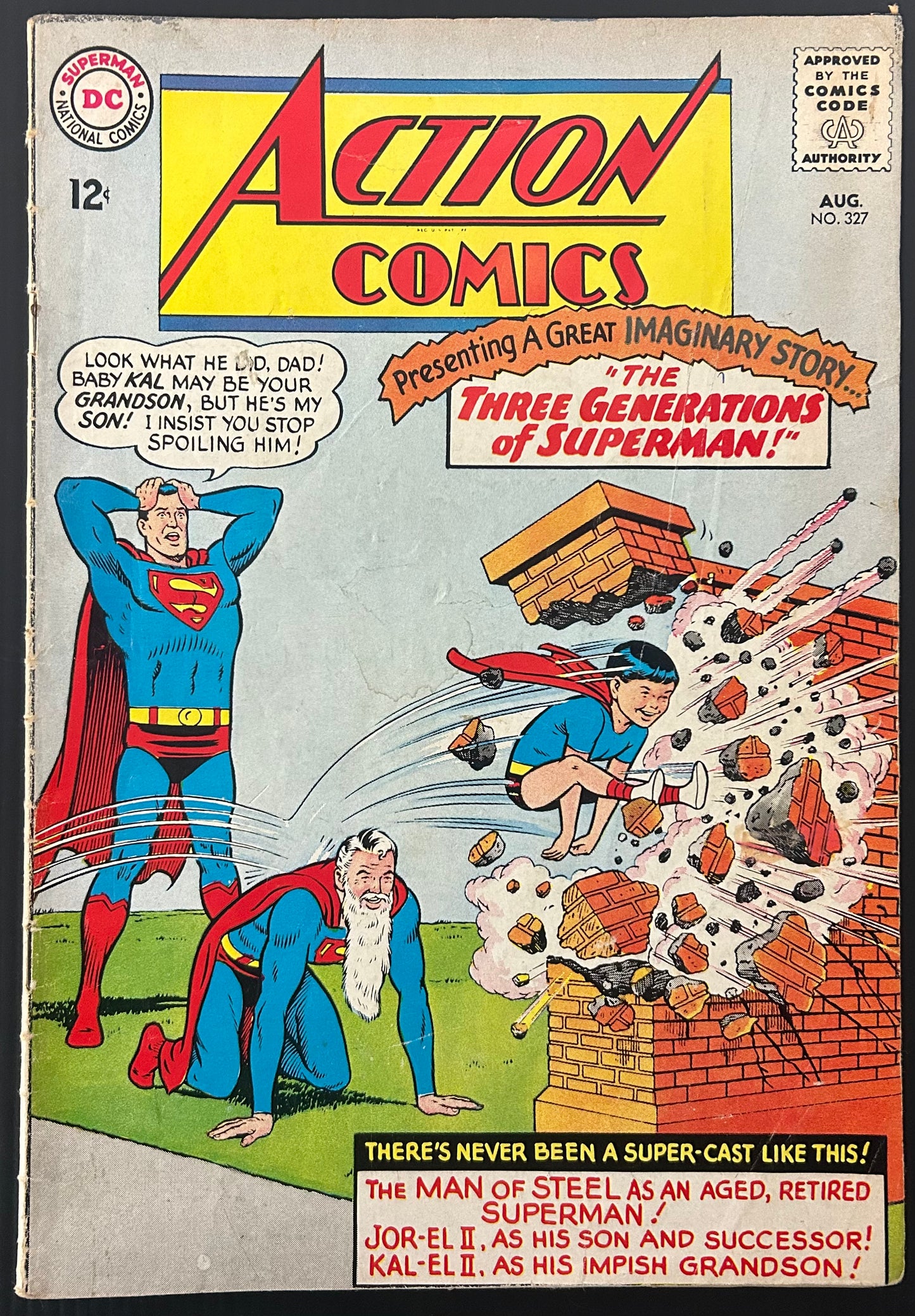 ACTION COMICS #327 [DC COMICS] DIRECT 1965 VG-