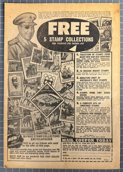 CATMAN #21 [PAGE PUBLICATIONS] AUSTRALIAN COMIC 1967