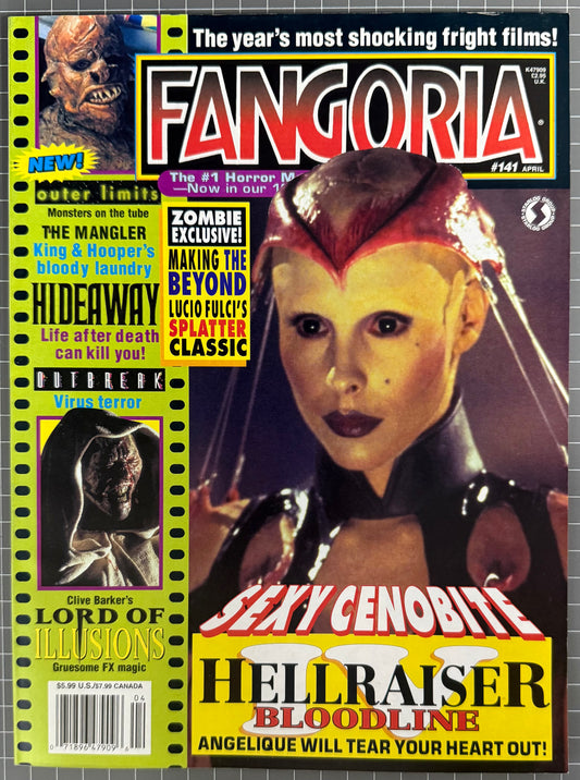 FANGORIA VOL. 1 #141 [STARLOG / O'QUINN] HORROR MAGAZINE 1995