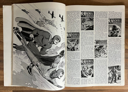 1970's JIM STERANKO The History Of Comics VOLUME 1 and 2 Oversized Supergraphics