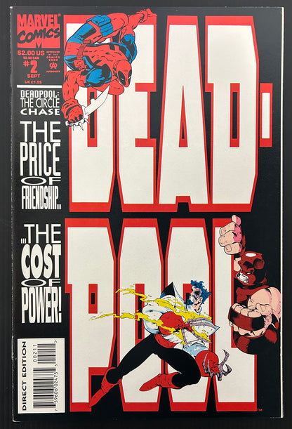 DEADPOOL: THE CIRCLE CHASE #2 [MARVEL COMICS] DIRECT 1993