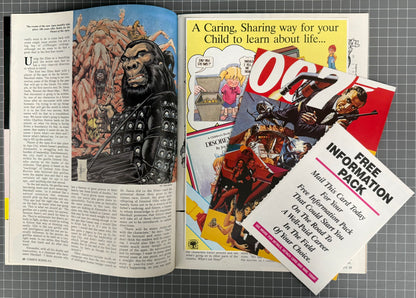 COMICS SCENE #13 [STARLOG] MAGAZINE ***TMNT*** 1989 VF-