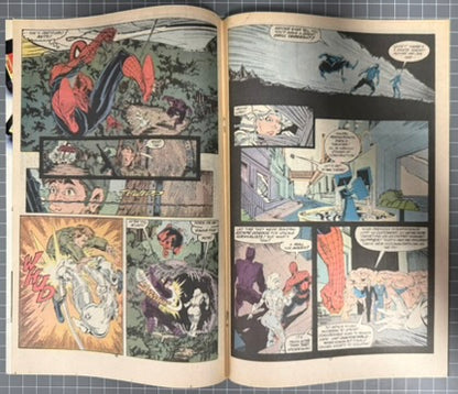 THE AMAZING SPIDER-MAN #321 [MARVEL COMICS] NEWSSTAND 1989 VF-